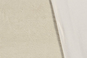 Frottee Jersey, Stretch Frottee, beige, ivory, 0,5 m
